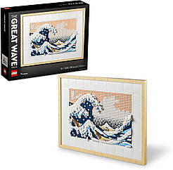 Конструктор Лего АРТ Хокусай Велика хвиля Lego Art Hokusai The Great Wave 31208