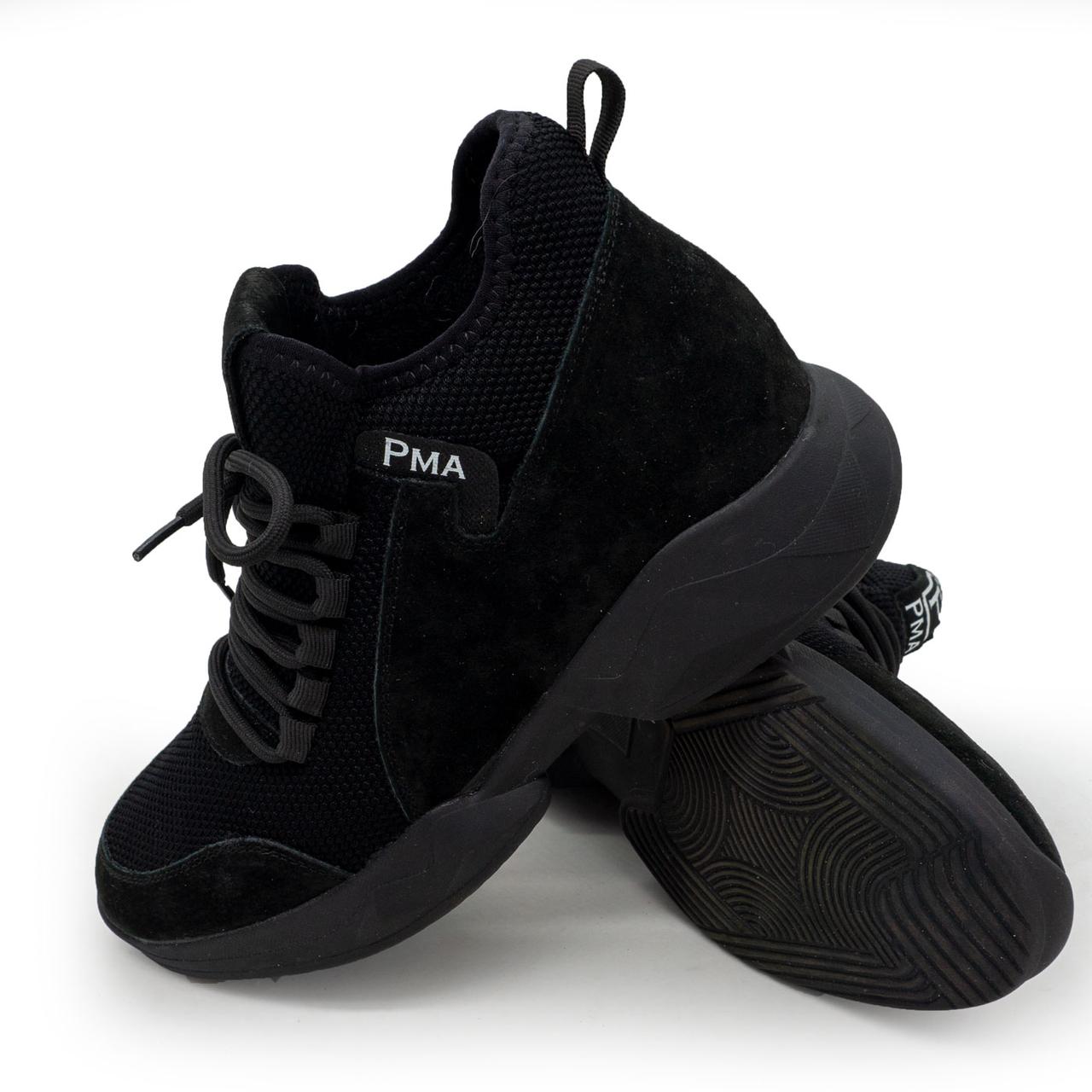 Жіночі чорні кросівки Lonza F81883-A 36. Розміри в наявності: 36, 37, 38.