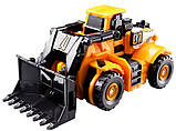 Трансформер Бульдозер Тобот Детективи Галактики 3 Дозер TOBOT Dozer 23 см Original Young Toys, фото 4