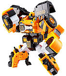 Трансформер Бульдозер Тобот Детективи Галактики 3 Дозер TOBOT Dozer 23 см Original Young Toys, фото 5