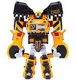 Трансформер Бульдозер Тобот Детективи Галактики 3 Дозер TOBOT Dozer 23 см Original Young Toys, фото 3