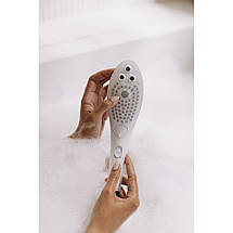 Насадка на душ для мастурбації Womanizer Wave, біла, фото 3