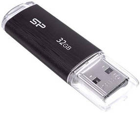 Флешка 32Gb Silicon Power Ultima U02 Black USB 2.0