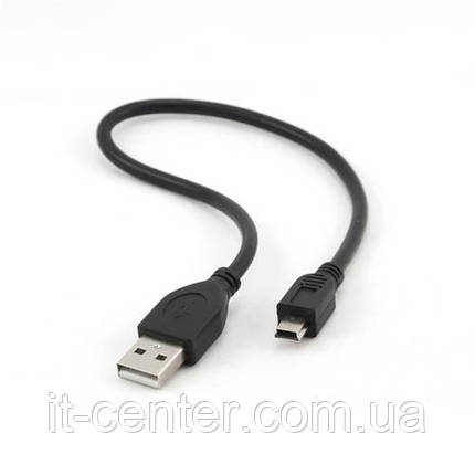 Кабель Cablexpert CCP-USB2-AM5P-1 USB (AM/Mini USB 5 pin) 0,3м, фото 2