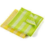 Еко-салетка з бамбукового волокна салатово-біла 30х30 см LoveYouHome, фото 8