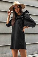 Платье женское черного цвета р.42-46 172081P