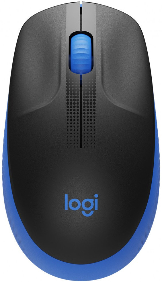 Ведмедик Logitech M190 бездротовий, Full size, Blue