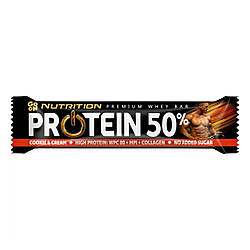 Protein Bar 50% - 24x40g Cookie Cream