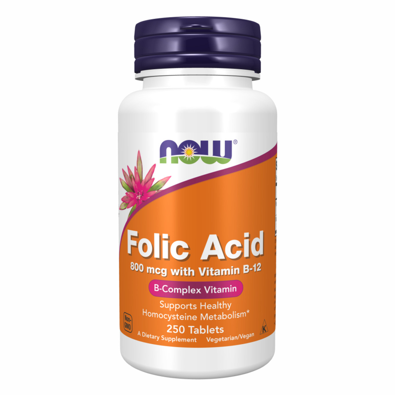 Folic Acid 800mcg - 250 tabs, фото 1