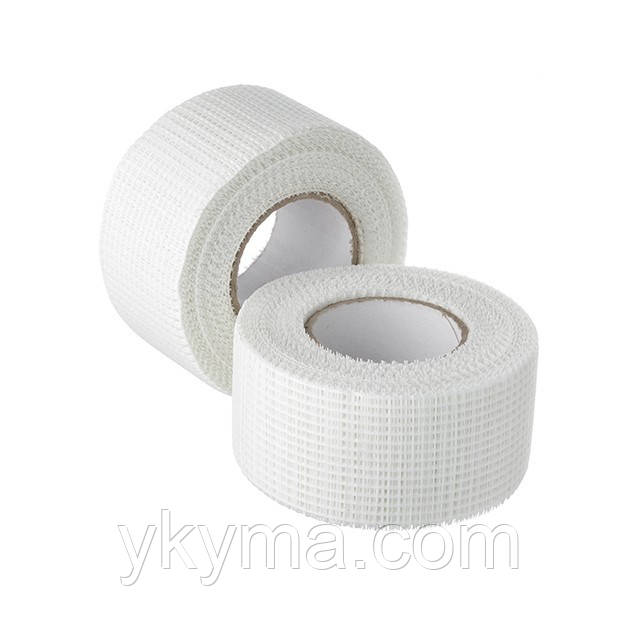 Стрічка клейка для швів "серпянка" 50 мм * 45 м INTERTOOL KT-0922, фото 1