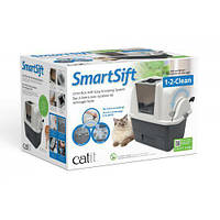 Закрытый туалет Catit Smart Sift для кошек (пластик)