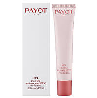 Корректирующий СС-крем для лица Payot Creme N°2 CC Cream Anti-Rougeurs SPF 50 для снятия покраснений кожи 40