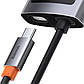 USB-хаб Baseus Metal Gleam Series 4-in-1 Multifunctional Type-C HUB Docking Station Gray（Type-C to, фото 7