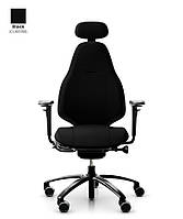RH MEREO 220 Black - Эргономичное кресло, Компьютерное, Игровое, Геймерское, Ткань, Крестовина алюминий,