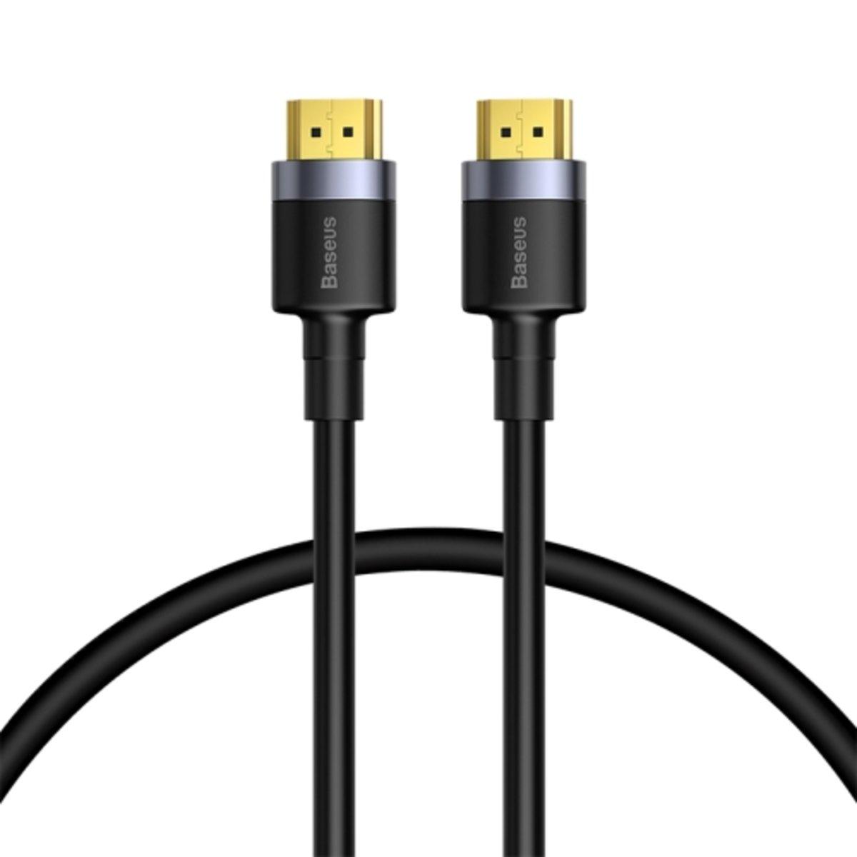 Кабель Baseus Cafule 4KHDMI Male To 4KHDMI Male Adapter Cable 1m Black
