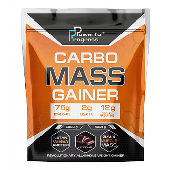 Carbo Mass Gainer - 2000g Chocolate