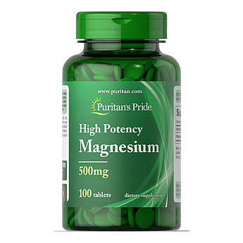 Magnesium 500 mg - 100 tablets