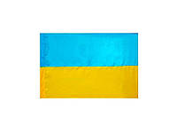 Прапор 90см*60см Україна (без штока) поліестер ТМ УКРАЇНА "Ts"