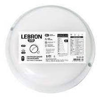 LED світильник LEBRON L-WLR, 12W, круглий, 4100K, 1050Lm, ІР65, шрінк.