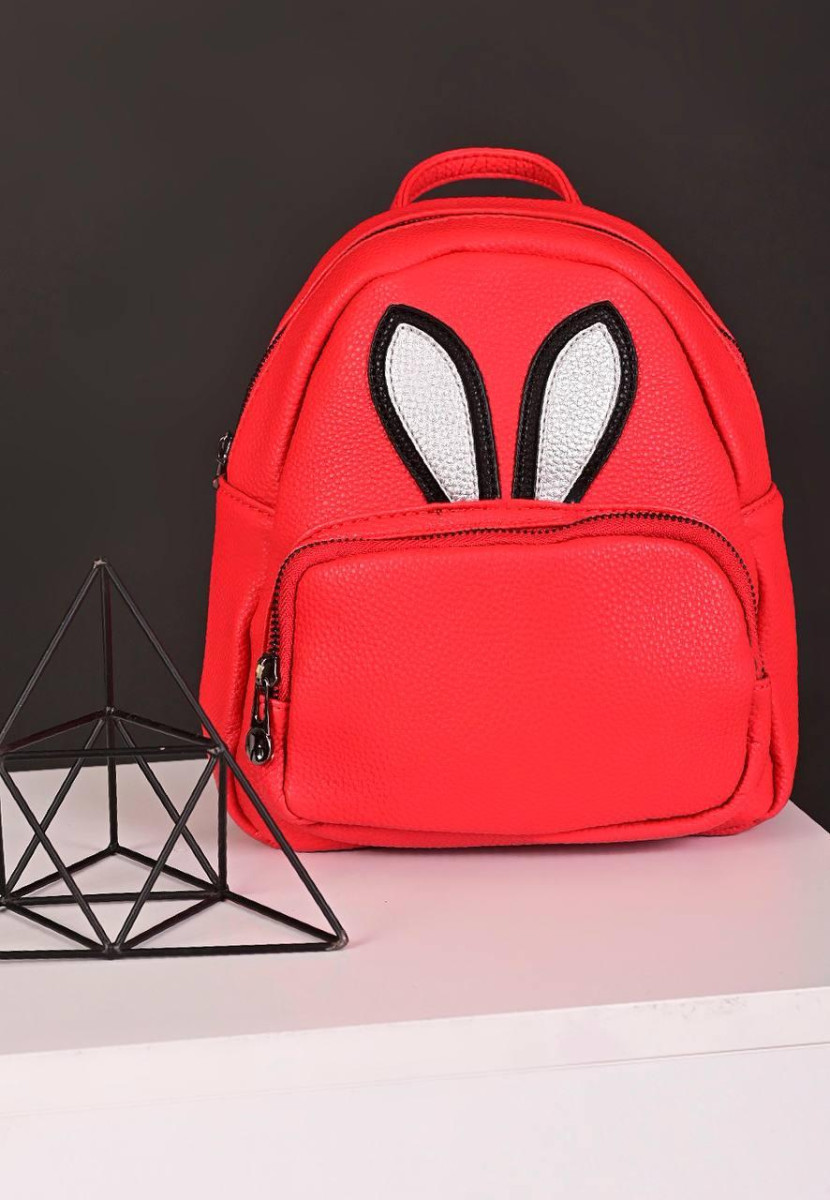 Невеликий жіночий червоний рюкзак-код 7-70 4559107