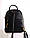 Невеликий жіночий чорний рюкзак-код 7-172 4559112, фото 2