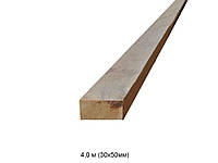Рейка дерев'яна 4,0 м (30х50 мм) "Kg"