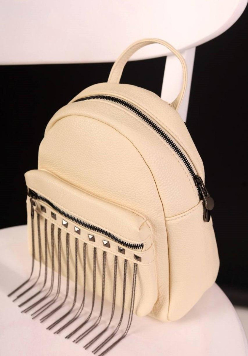 Рюкзак жіночий молочний код 7-66 4559043