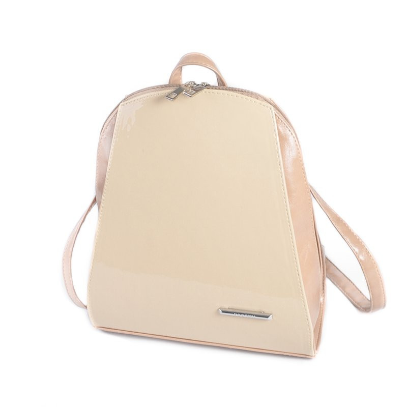 Рюкзак жіночий бежевий код 25-220 4559177