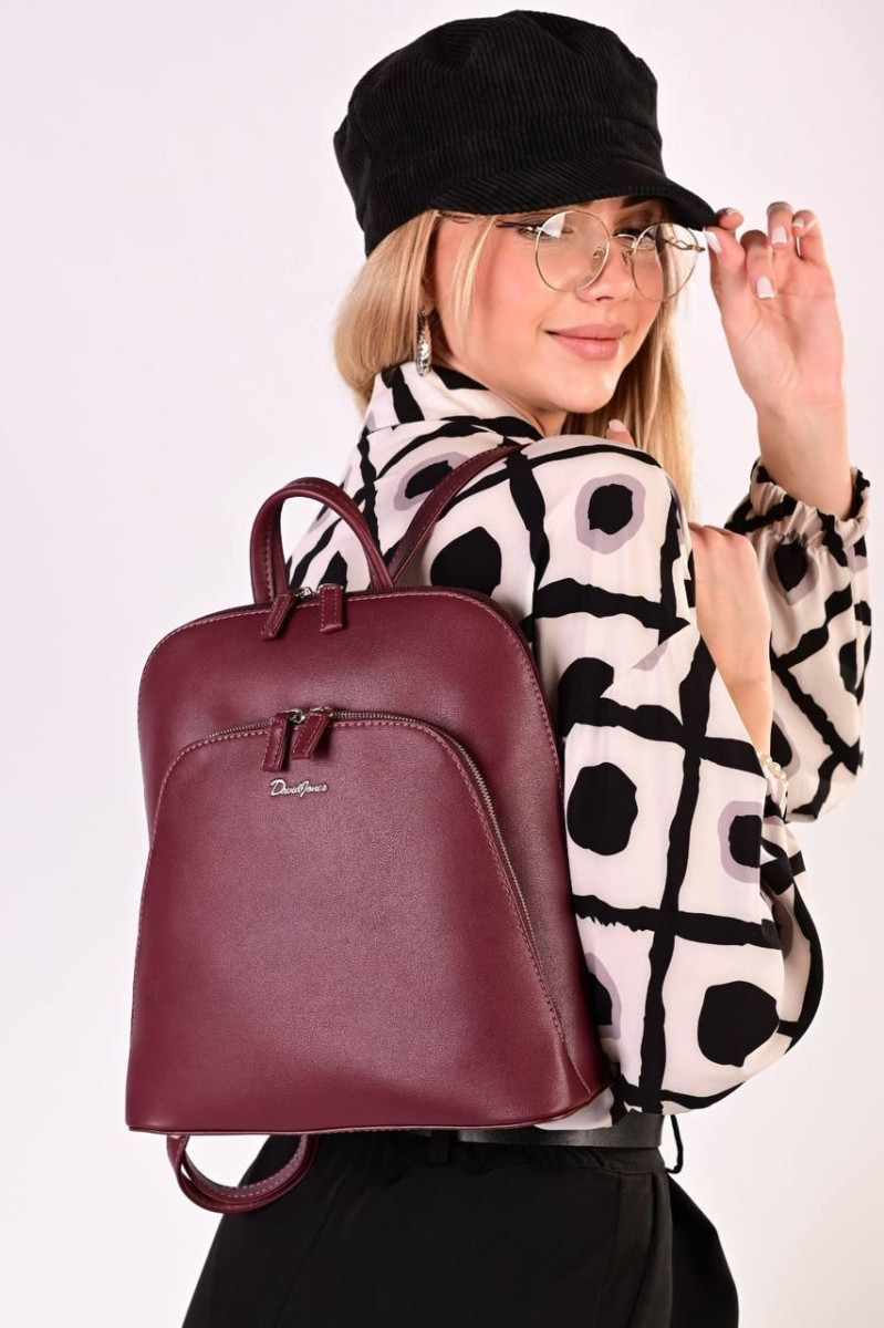 Рюкзак жіночий бордовий код 7-5300 4680858, фото 1