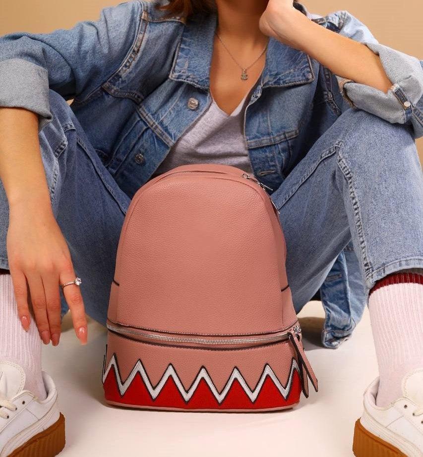 Рюкзак жіночий рожевий код 7-60 4559105