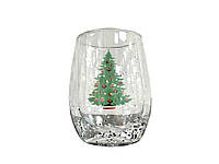 Склянка 300мл з подвійною стінкою Merry Christmas R92174 ТМ STENSON "Kg"