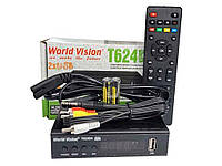 Тюнер Т2 T624D4 IPTV ТМ World Vision "Gr"