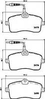 Гальмівні колодки дискові BOSCH 986494097 на PEUGEOT 407 седан (6D_)