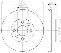 Диск гальмівний HYUNDAI i10 колеса 14 F 13&gt &gt BOSCH 986479770 на KIA MORNING (BA)