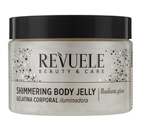 Желе для тела мерцающее серебряное Revuele Shimmering Body Jelly Silver