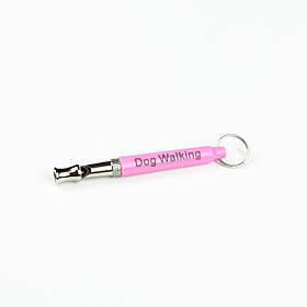 Свисток для собак високочастотний, ультразвук Dog Walking Training Whistle High Frequency Ultrasonic - рожевий