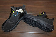 Кросівки дутики жіночі зимові чорні С297, фото 3