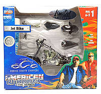 Збірна модель мотоцикла Orange County - Jet Bike (Model Kit) (Limited Edition) 1:18 Joy Ride (JR4796)