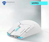 Мышь игровая MACHENIKE M7Pro v3104 комбинированная USB+2.4ГГц с RGB подсветкой, аккумулятором, 8000 DPI, WH
