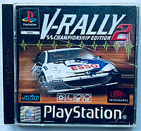 V-Rally 2 Championship Edition, Б/У, английская версия - диск для PlayStation 1