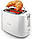 Компактний тостер з кришкою Philips Daily Collection з 8 налаштуваннями Білий (HD2582/00), фото 3