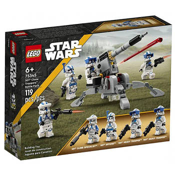 Конструктор LEGO Star Wars Бойовий загін бійців-клонів 501-го легіону 75345