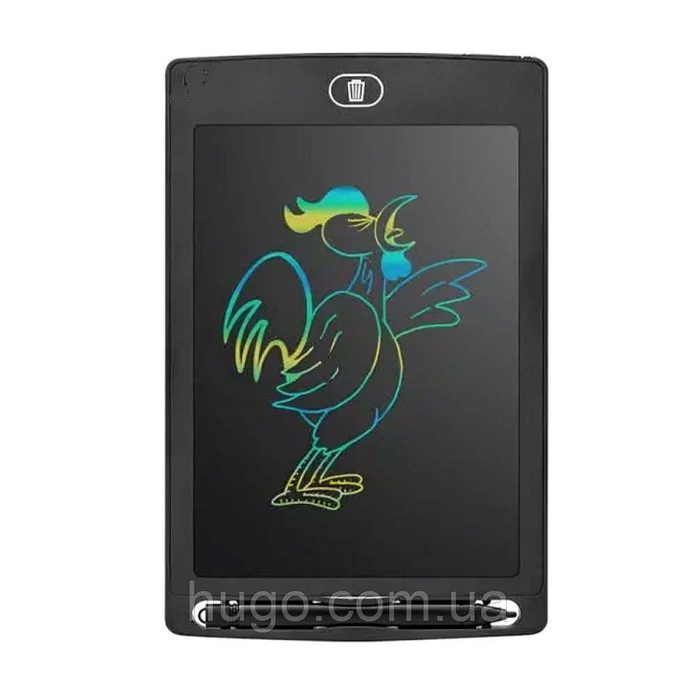 Графічний LCD планшет для малювання 6,5" + стілус, Чорний / Дитяча дошка-планшет для малювання