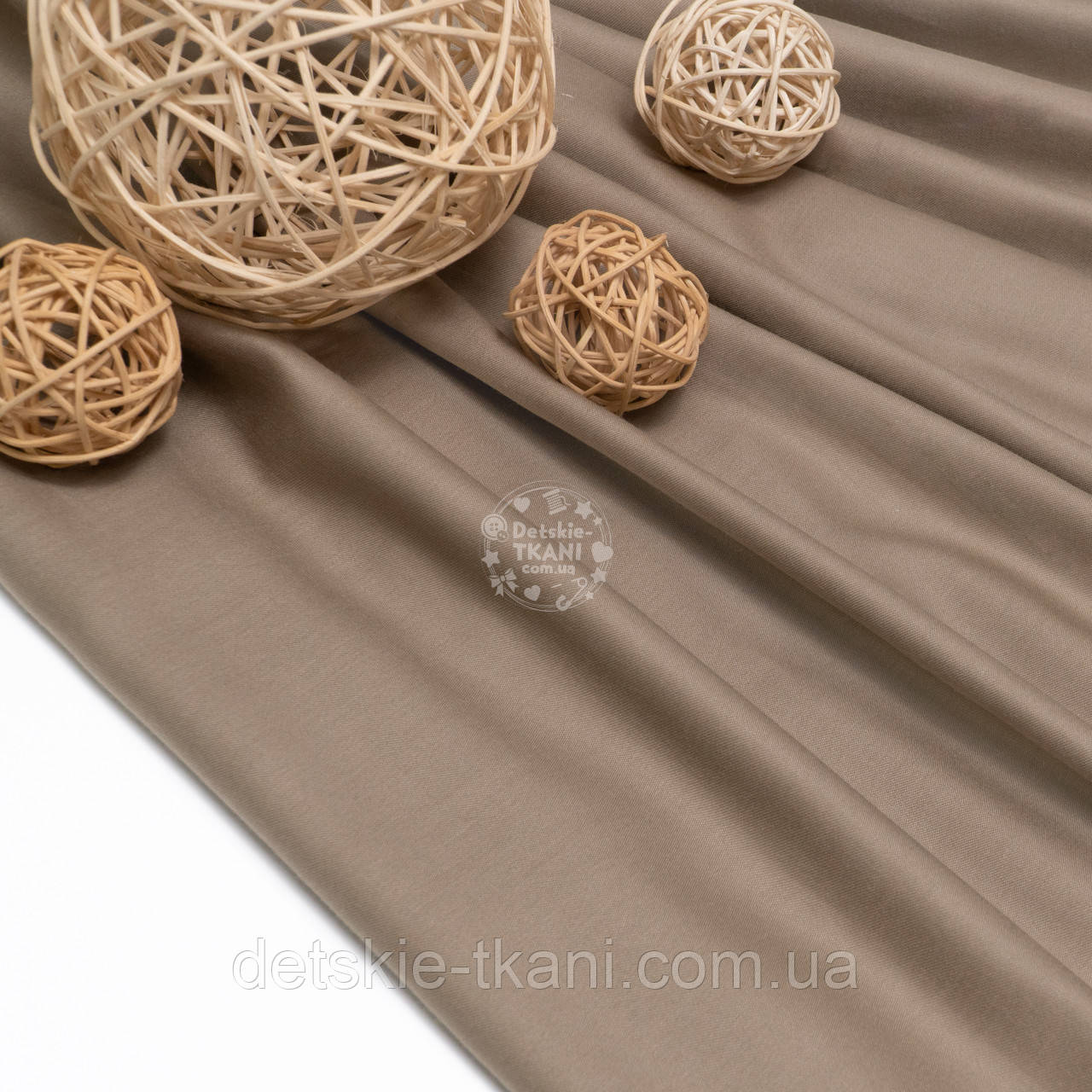 Сатин тенсель, колір гірське ехо, ширина 240 см (№4930), фото 1