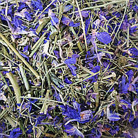 1 кг Живокость полевая/сокирки трава сушеная (Свежий урожай) лат. Delphinium consolida