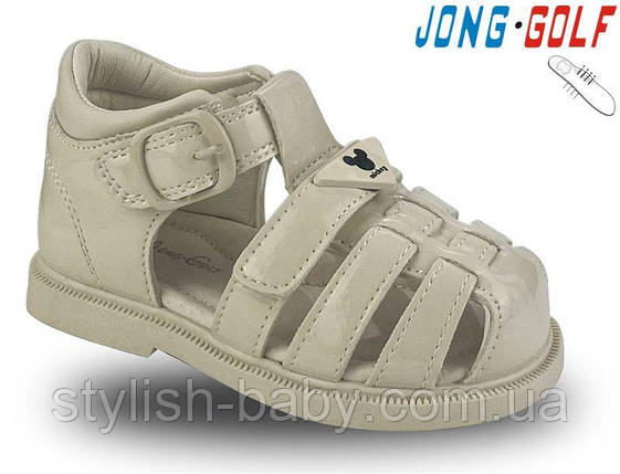 Дитяче літнє взуття гуртом. Дитячі босоніжки 2024 бренда Jong Golf для дівчаток (рр. з 22 по 27), фото 1