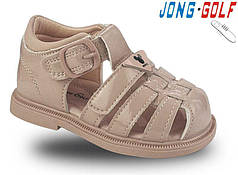 Дитяче літнє взуття гуртом. Дитячі босоніжки 2024 бренда Jong Golf для дівчаток (рр. з 22 по 27)