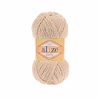 Пряжа для вязания Alize Baby softy. 50 г. 115 м. Цвет - карамель 310