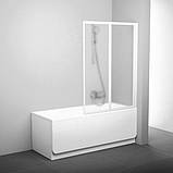 Шторка для ванни Ravak VS2 105 Білий Transparent, фото 2