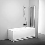 Шторка для ванни Ravak VS3 100 Білий Transparent, фото 2
